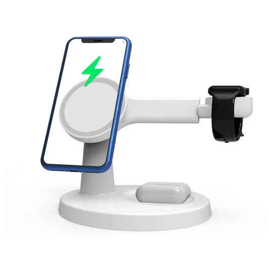 WIRE STATION™ | Station de Charge Sans Fil 4-en-1 pour Tous Vos Appareils